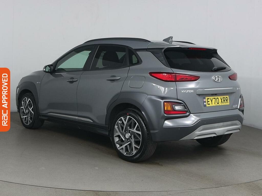 Hyundai Kona 1.6 H-gdi Premium Se Suv Hybrid Dct Eur EY70XRR Grey #4