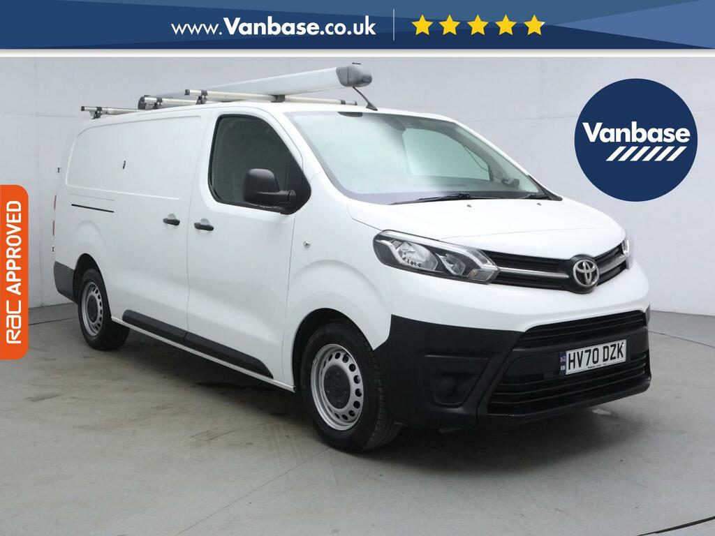Toyota PROACE 2.0D Icon Long Panel Van 6Dr Lwb Eur White