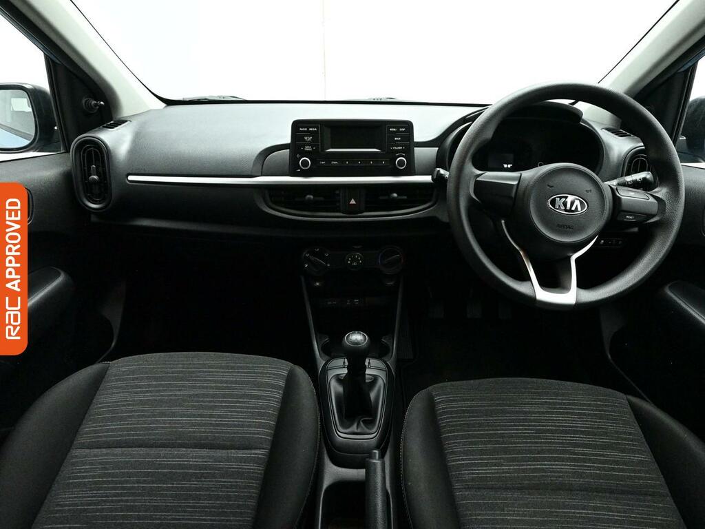 Kia Picanto 1.0 1 Hatchback Euro 6 Ss 66 Blue #2