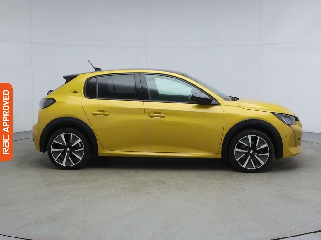 Peugeot e-208 50Kwh Gt Premium Hatchback 136 LM71TGV Yellow #5