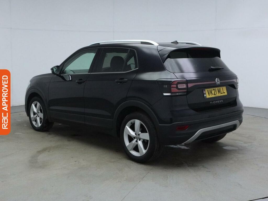 Volkswagen T-Cross 1.0 Tsi Sel Suv Dsg Euro 6 Ss 110 P VK21MLL Black #4