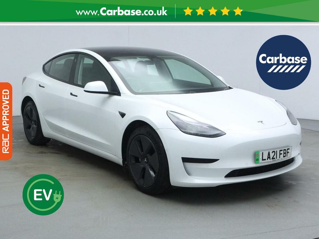 Tesla Model 3 Standard Range Plus Saloon Rwd White