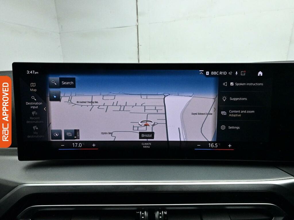 BMW i4 40 83.9Kwh M Sport Gran Coupe Ed YM22CSU Black #3