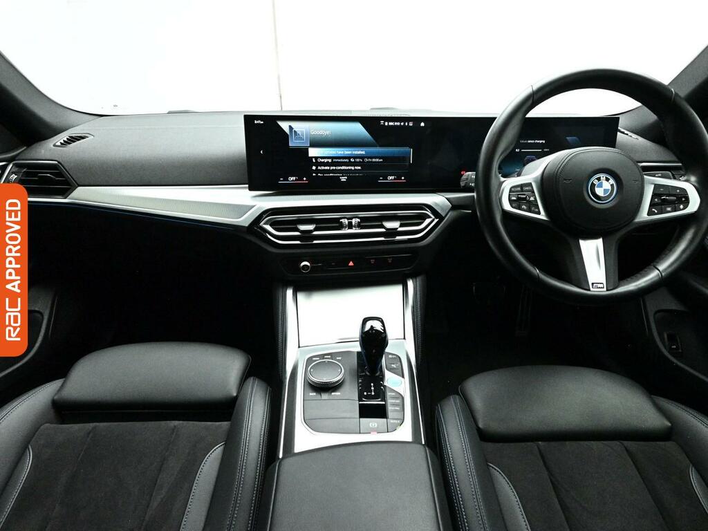 BMW i4 40 83.9Kwh M Sport Gran Coupe Ed YM22CSU Black #2