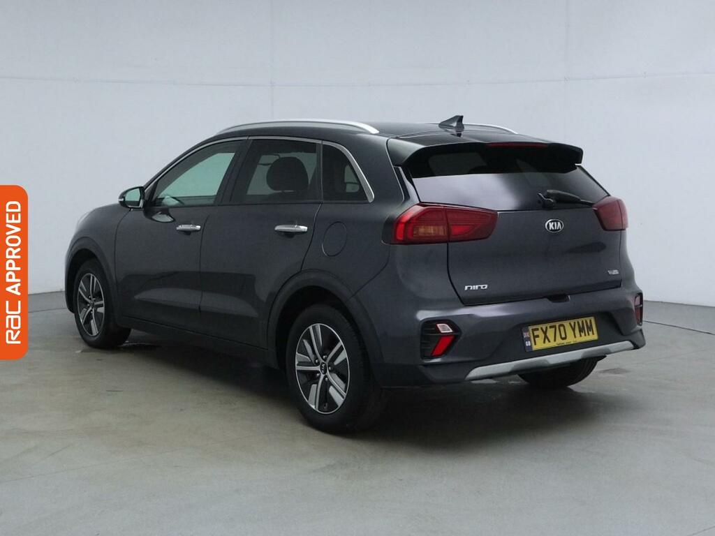 Kia Niro 1.6 Gdi 2 Suv Hybrid Dct Euro 6 Ss FX70YMM Grey #4