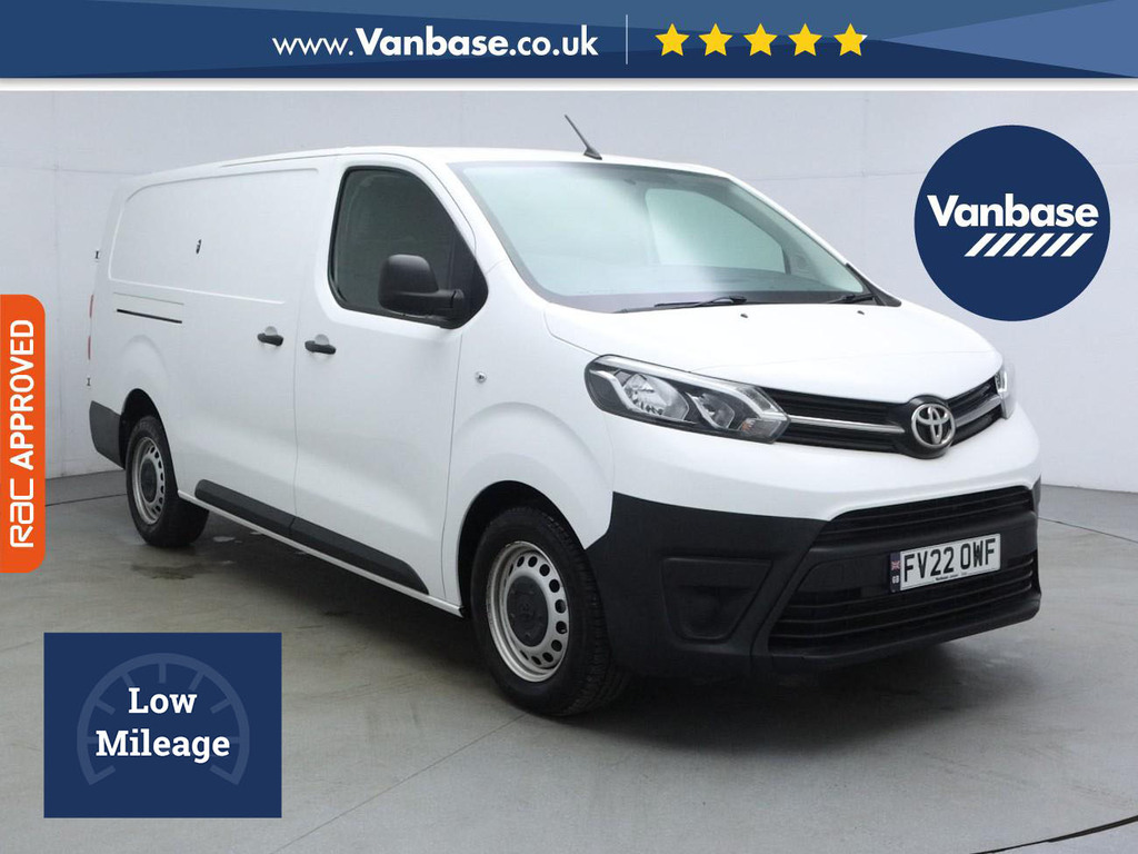 Toyota PROACE 2.0D Active Long Panel Van 6Dr Lwb E White