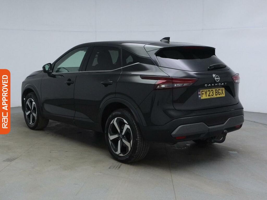 Nissan Qashqai 1.3 Dig-t Mhev N-connecta Suv Hybrid Ma FY23BGX Black #4