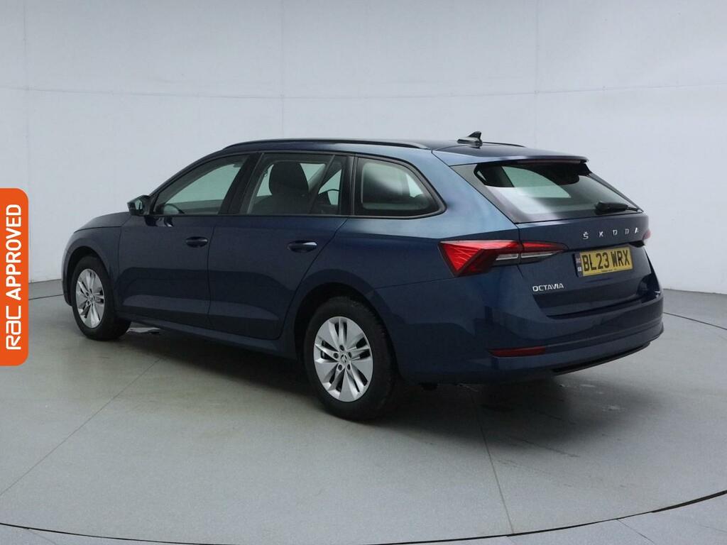 Skoda Octavia 2.0 Tdi Se Technology Estate Dsg Euro 6 BL23WRX Blue #4