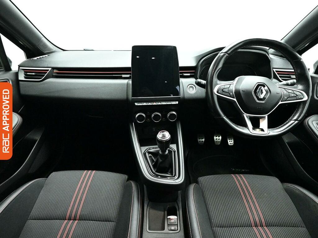 Renault Clio 1.0 Tce Rs Line Hatchback Euro 6 HN22FZB Black #2