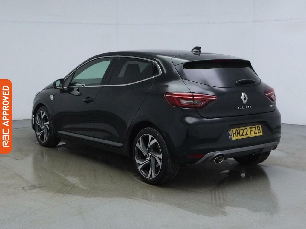 Renault Clio 1.0 Tce Rs Line Hatchback Euro 6 HN22FZB Black #4