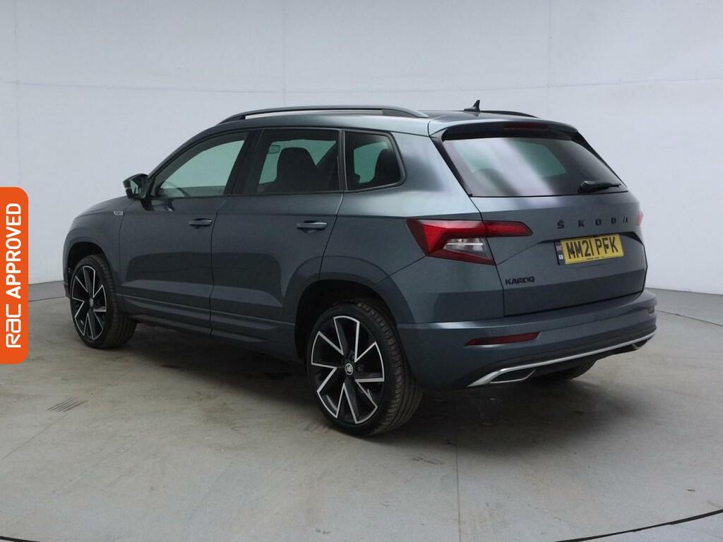 Skoda Karoq 1.5 Tsi Act Sportline Suv Dsg Euro 6 S MM21PFK Grey #4