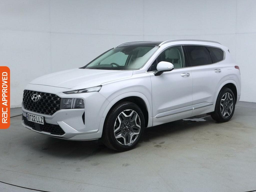 Hyundai Santa Fe Premium White #28
