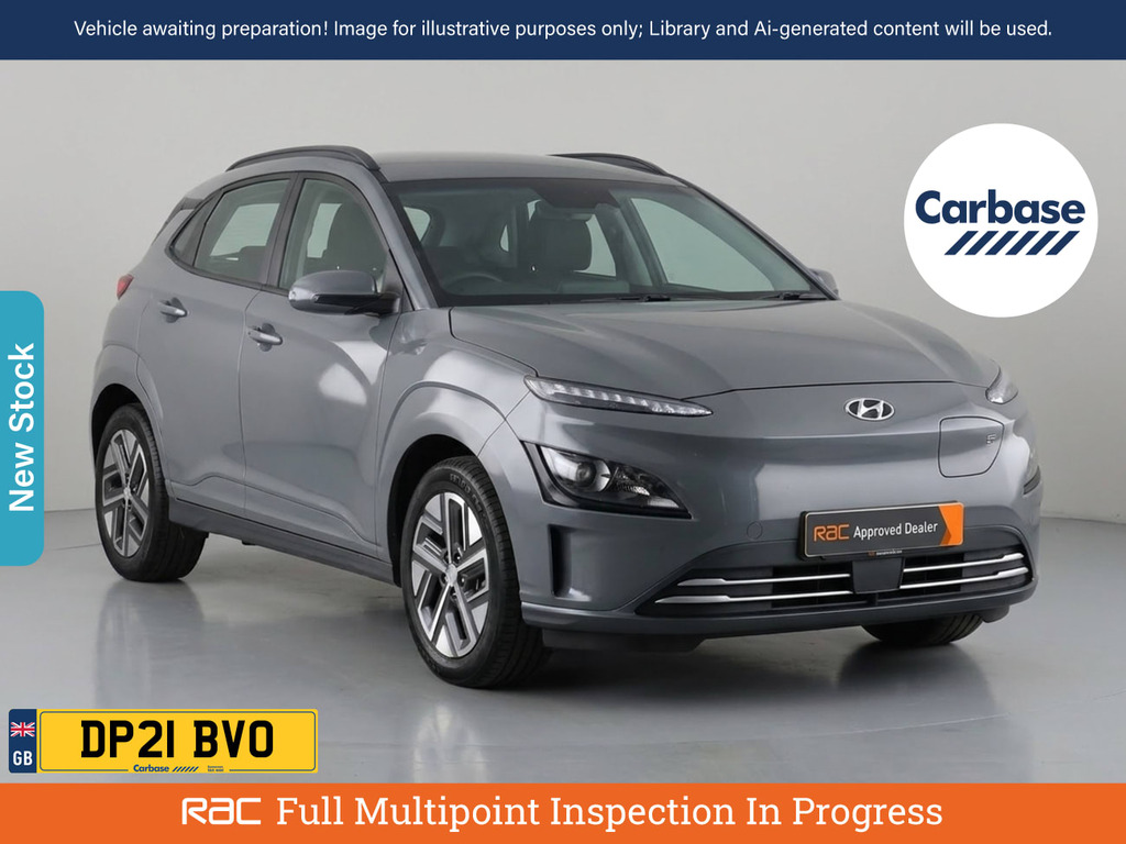 Hyundai Kona 39Kwh Se Connect Suv 10.5Kw Cha Grey