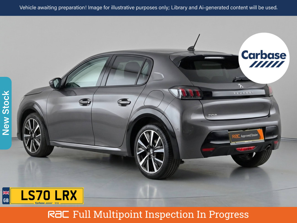 Peugeot 208 Puretech Gt Line Ss Grey #2