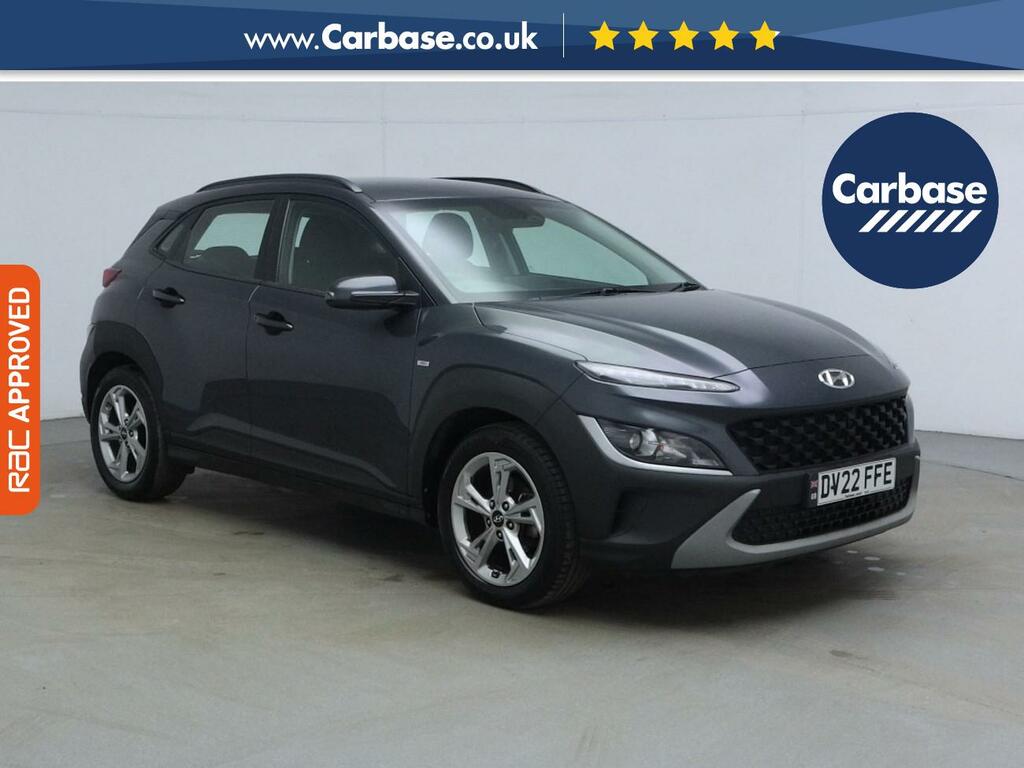 Hyundai Kona 1.0 T-gdi Mhev Se Connect Suv Hybrid Ma DV22FFE Grey