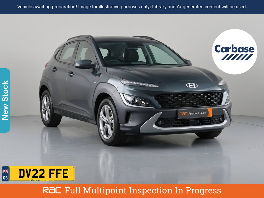 Hyundai Kona 1.0 T-gdi Mhev Se Connect Suv Hybrid Ma Grey