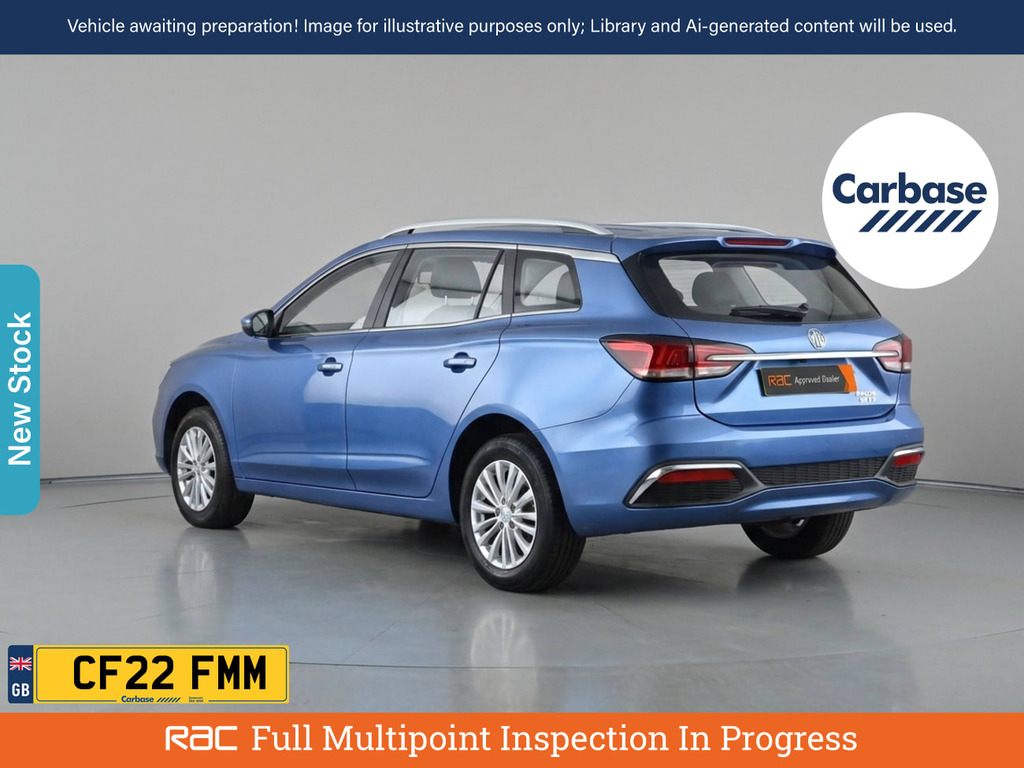 MG MG5 61.1Kwh Exclusive Long Range Estate A Blue #2