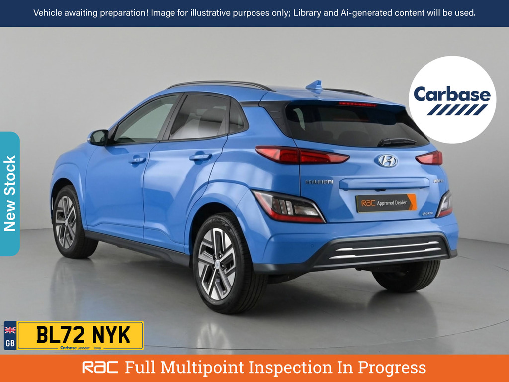 Hyundai Kona 64Kwh Premium Suv 10.5Kw Charge Blue