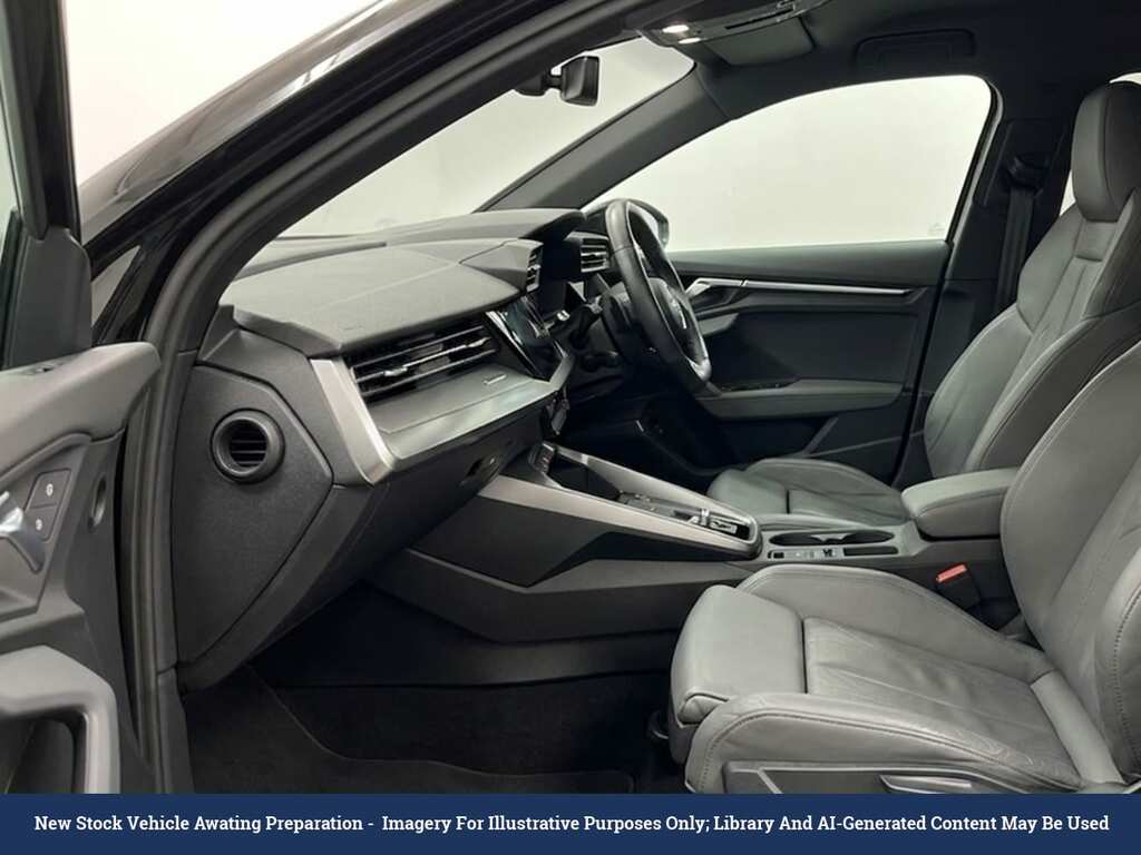 Audi A3 1.0 Tfsi 30 S Line Saloon S Tronic Euro Black #2