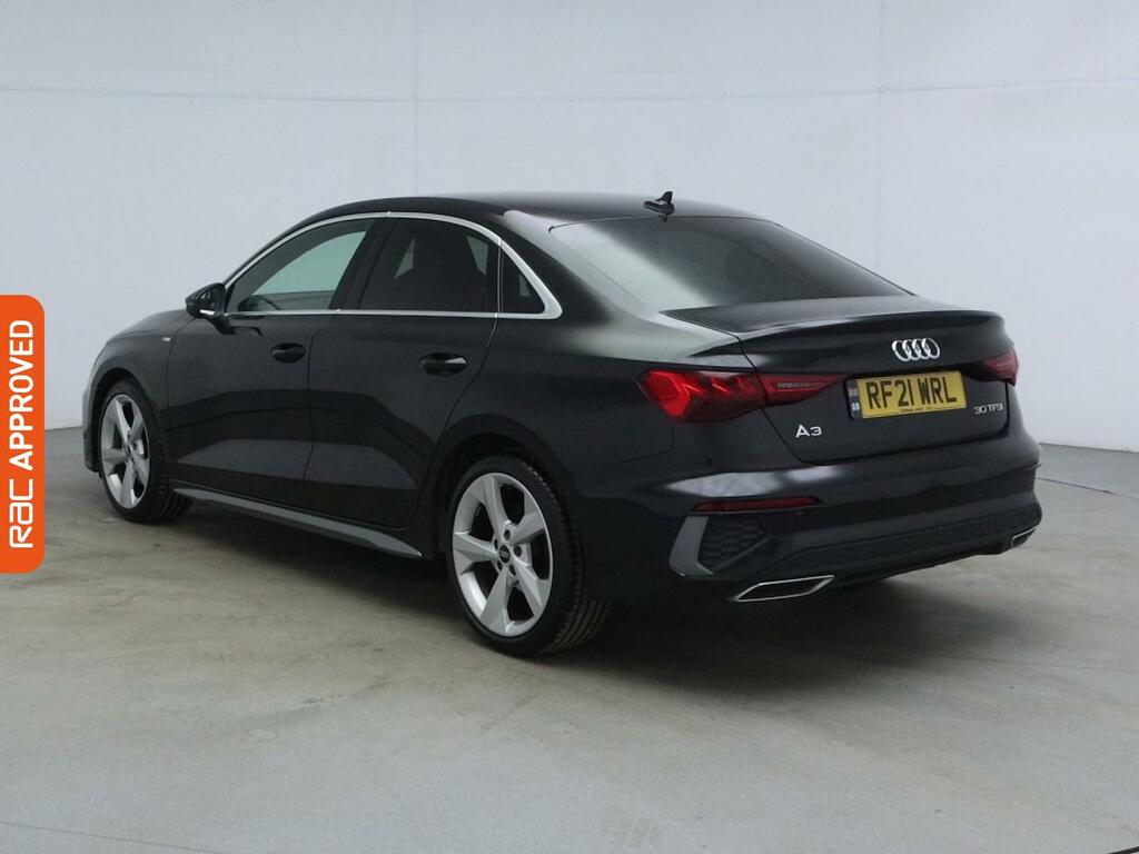 Audi A3 1.0 Tfsi 30 S Line Saloon S Tronic Euro RF21WRL Black #4