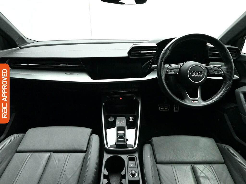 Audi A3 1.0 Tfsi 30 S Line Saloon S Tronic Euro RF21WRL Black #2