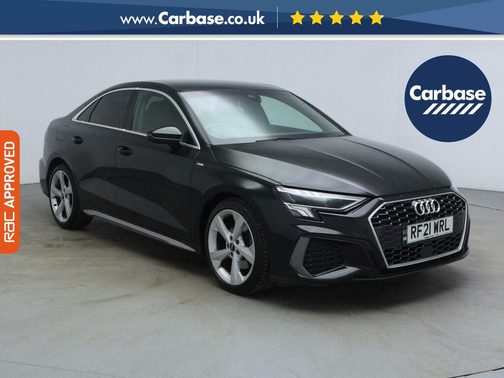 Audi A3 1.0 Tfsi 30 S Line Saloon S Tronic Euro RF21WRL Black