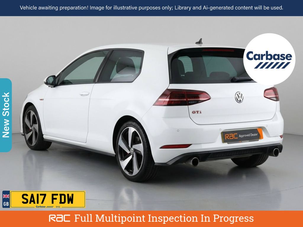 Volkswagen Golf 2.0 Tsi Bluemotion Tech Gti Hatchback M White