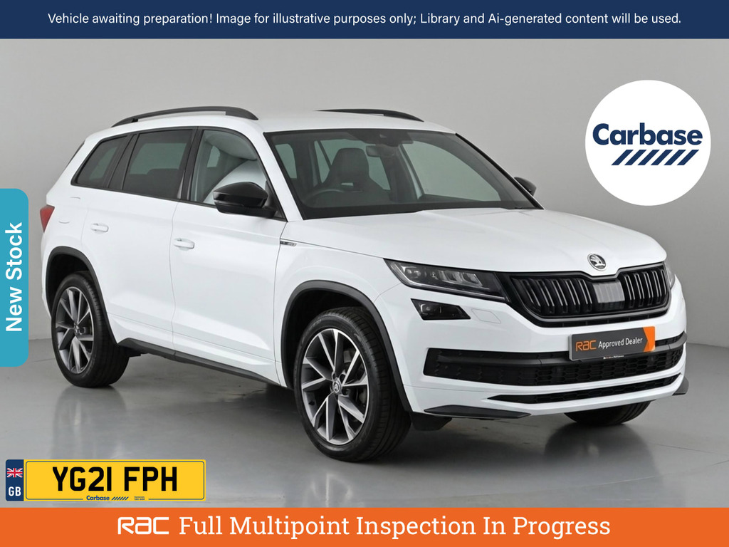 Skoda Kodiaq 1.5 Tsi Act Sportline Suv Dsg Euro 6 S White