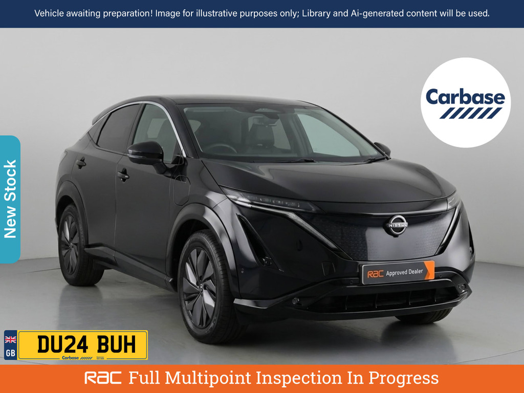Nissan Ariya 63Kwh Advance Suv 7.4Kw Charger Black