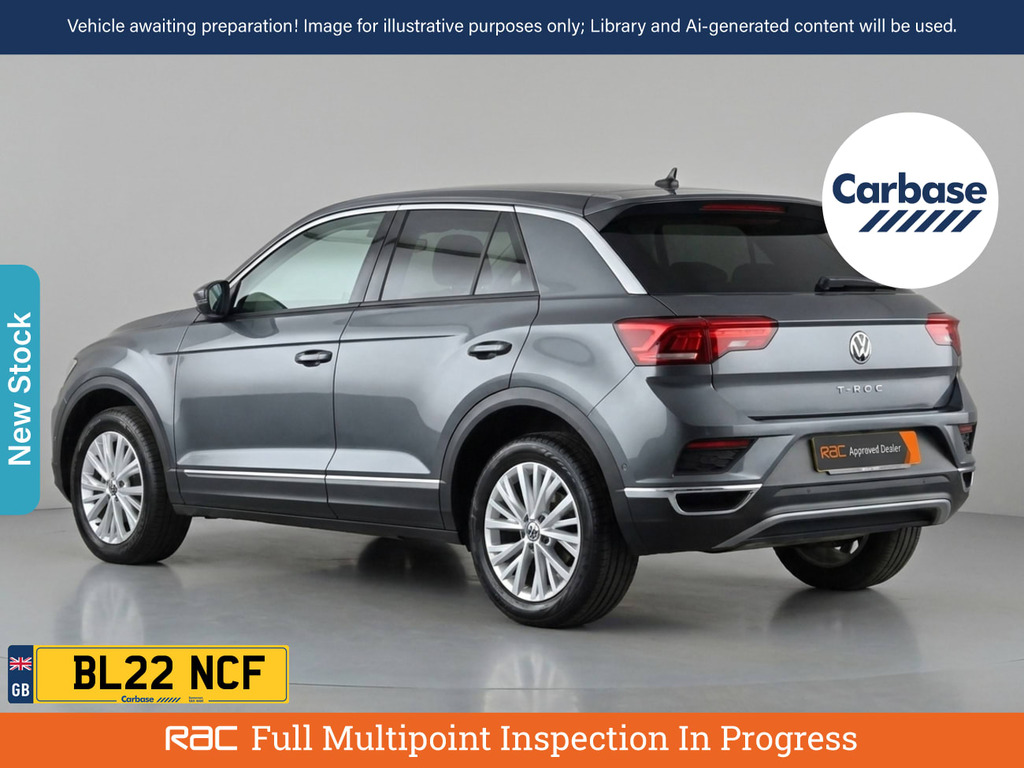 Volkswagen T-Roc 1.5 Tsi Style Blue #2