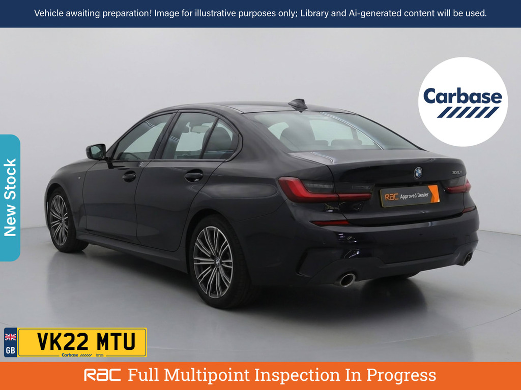 BMW 3 Series 320I M Sport Saloon Grey #1