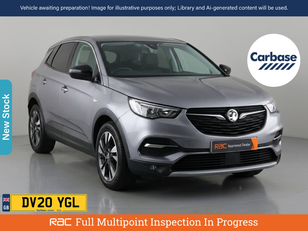 Vauxhall Grandland X 1.2 Turbo Sri Nav Suv Euro 6 Ss Grey