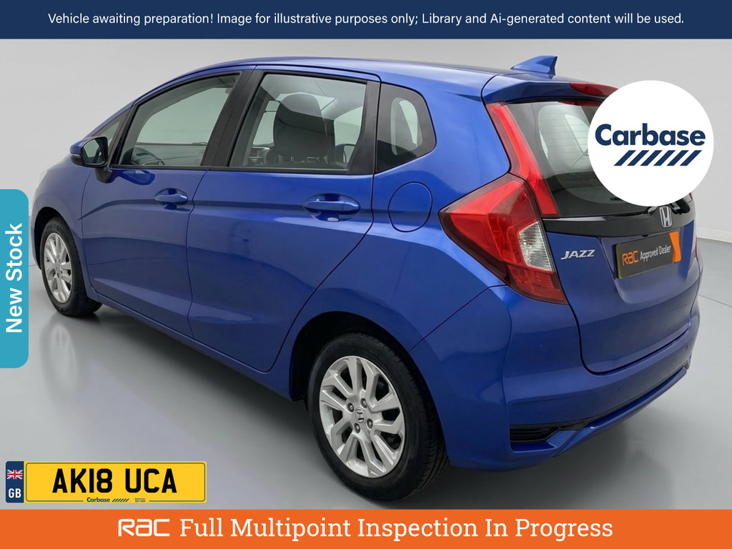 Honda Jazz 1.3 I-vtec Se Hatchback Cvt Euro 6 Ss Blue #2
