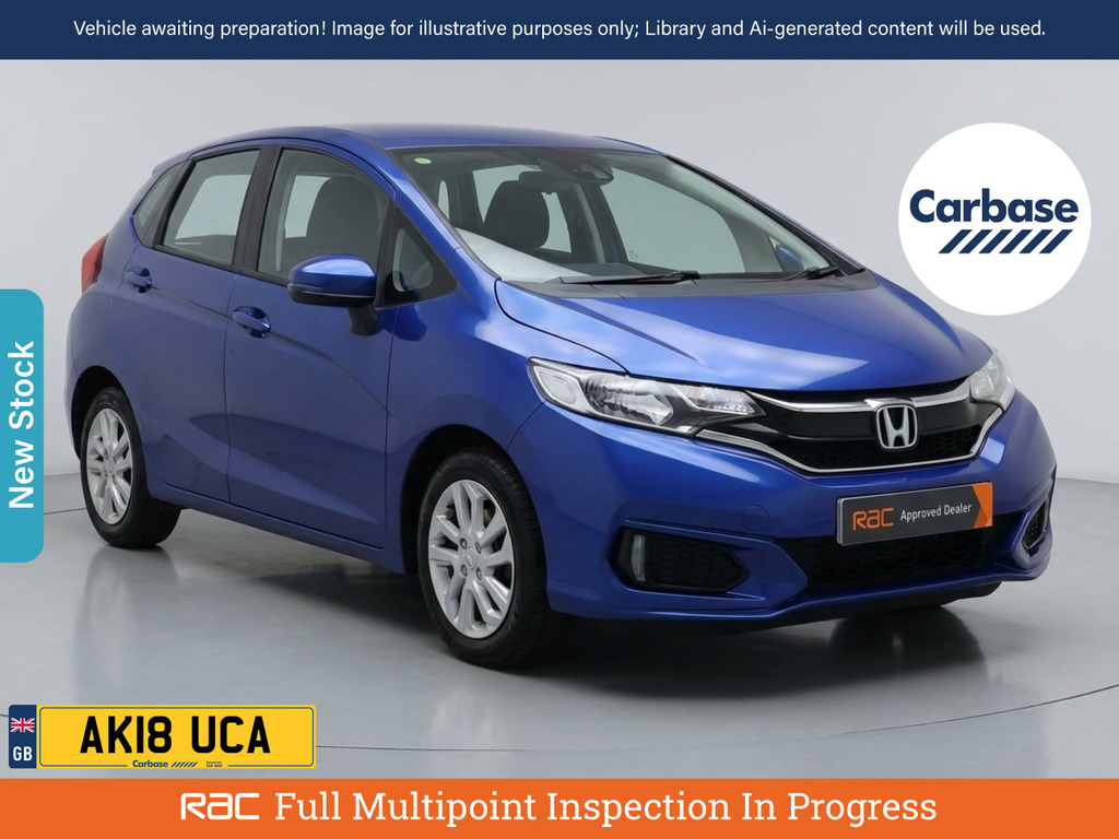 Honda Jazz 1.3 I-vtec Se Hatchback Cvt Euro 6 Ss Blue