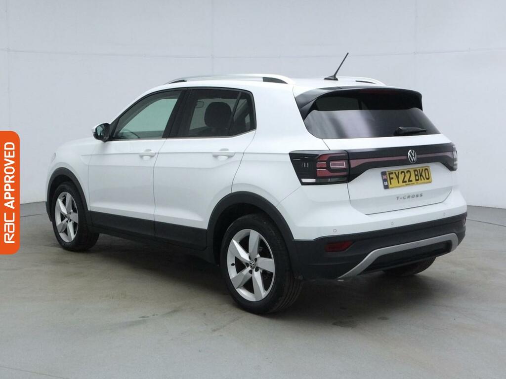 Volkswagen T-Cross R-line White #4