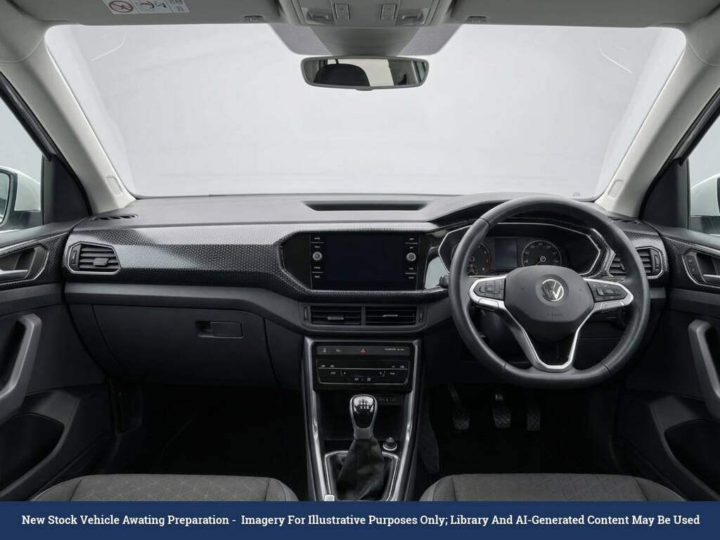 Volkswagen T-Cross 1.0 Tsi Sel Suv Euro 6 Ss 11 White #5