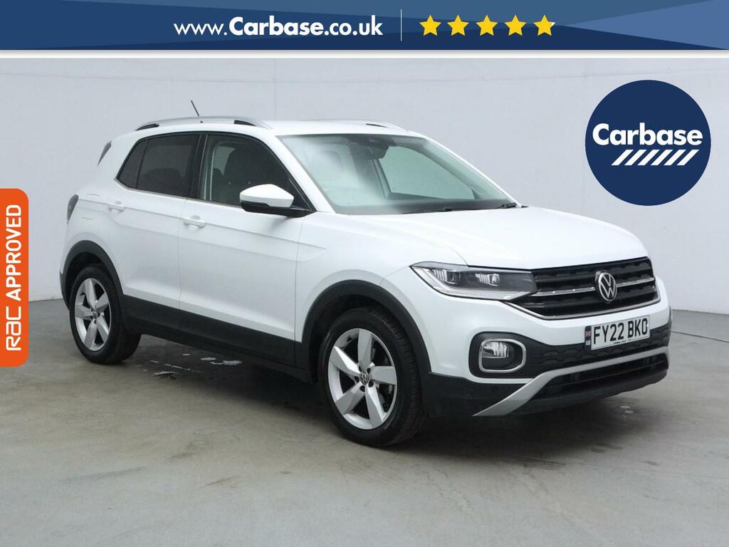 Volkswagen T-Cross R-line White #1