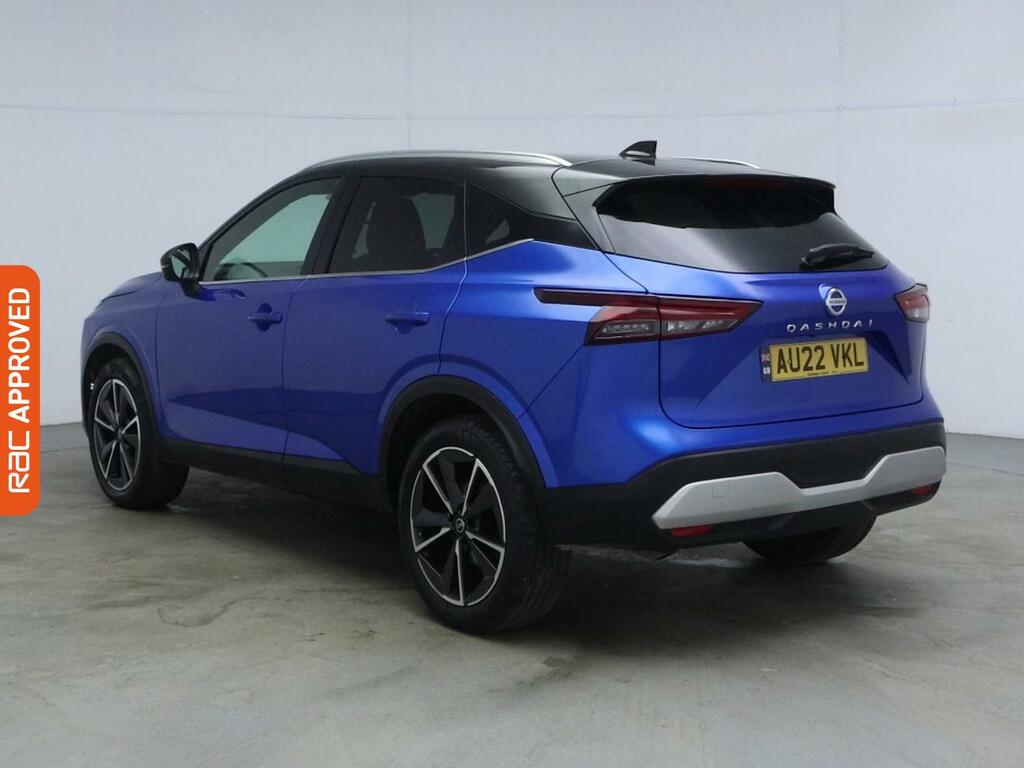 Nissan Qashqai 1.3 Dig-t Mhev Tekna Suv Hybrid Xtron E AU22VKL Blue #4