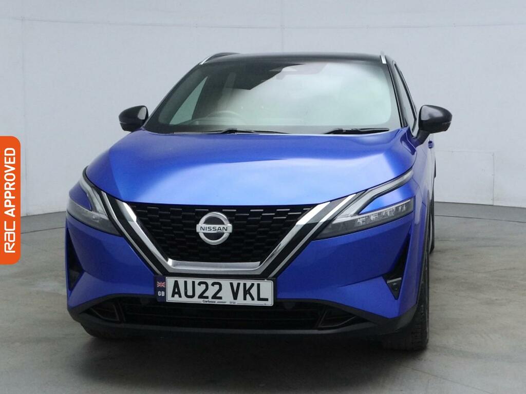 Nissan Qashqai 1.3 Dig-t Mhev Tekna Suv Hybrid Xtron E AU22VKL Blue #6