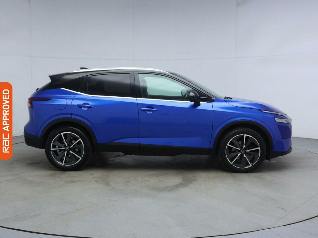 Nissan Qashqai 1.3 Dig-t Mhev Tekna Suv Hybrid Xtron E AU22VKL Blue #5