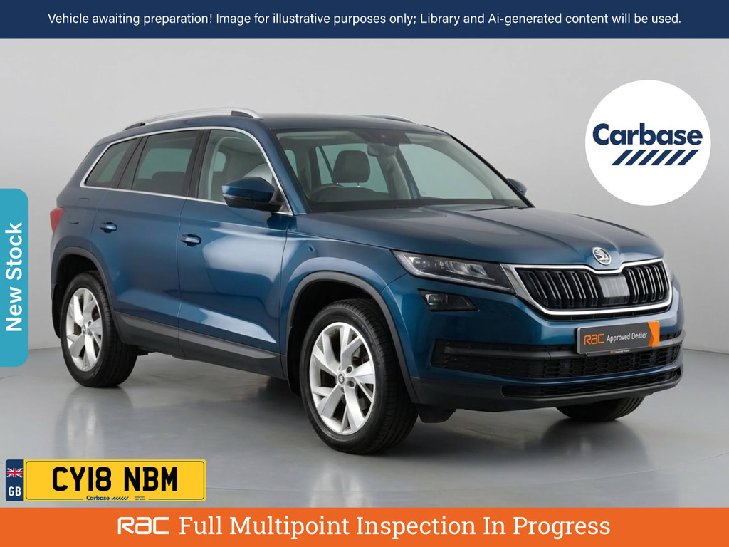 Skoda Kodiaq 2.0 Tdi Edition Suv Dsg 4Wd Euro 6 Ss Blue