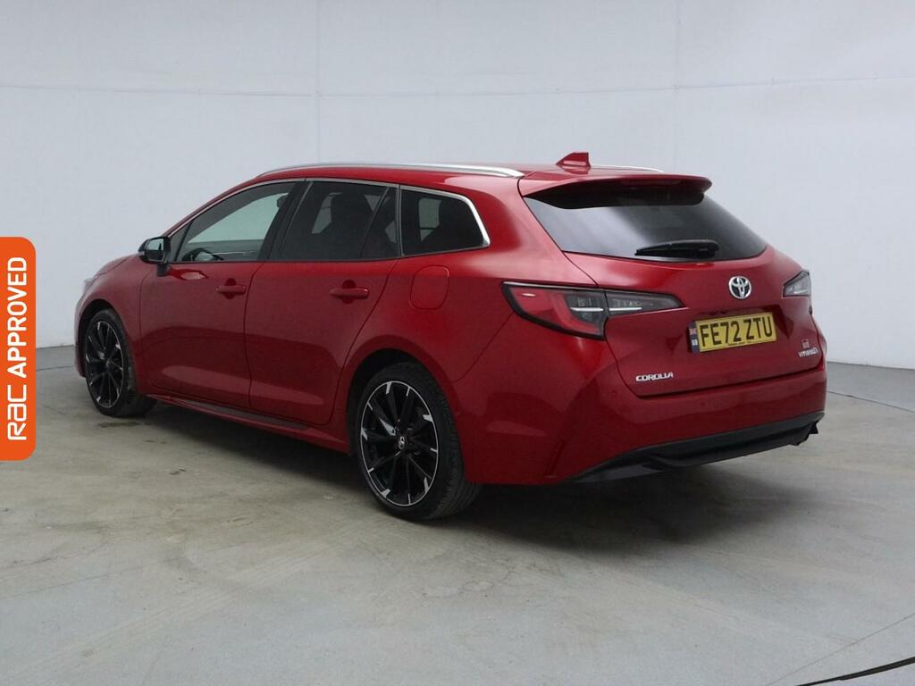 Toyota Corolla 2.0 Vvt-h Gpf Gr Sport Touring Sports H FE72ZTU Red #4