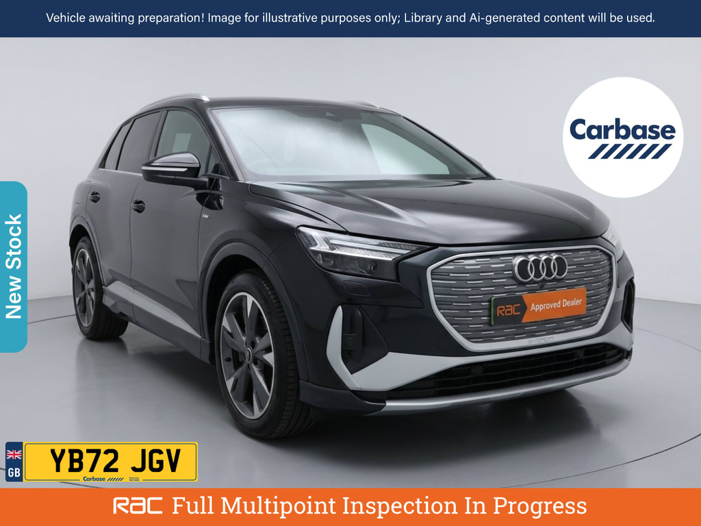 Audi Q4 E Tron 40 S Line Suv 82Kwh 204 Ps Black