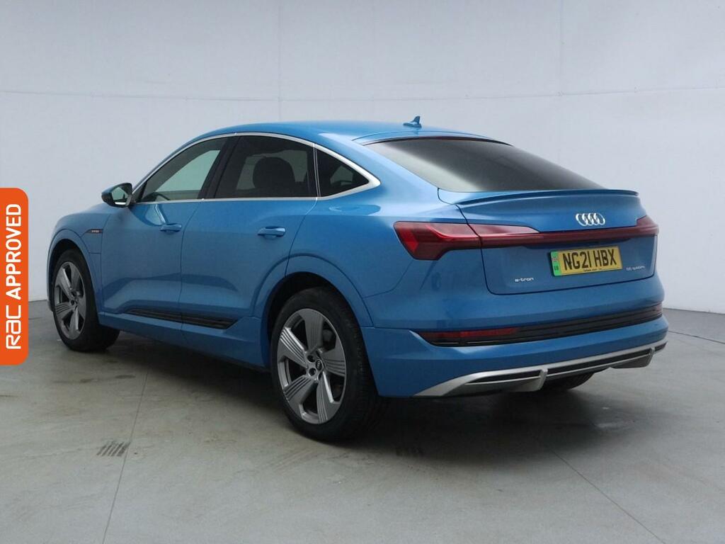 Audi E-tron 55 S Line Sportback Quattro 95Kw Blue #4
