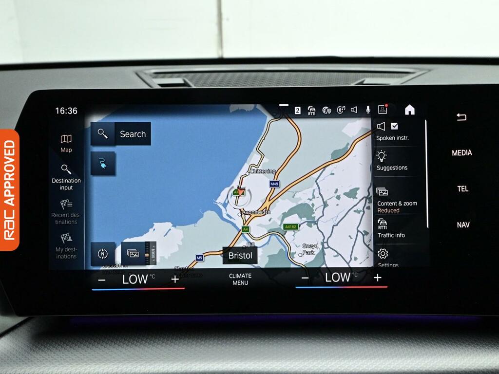 BMW iX1 30 66.5Kwh M Sport Suv Xdrive 1 NG23RHK Black #3