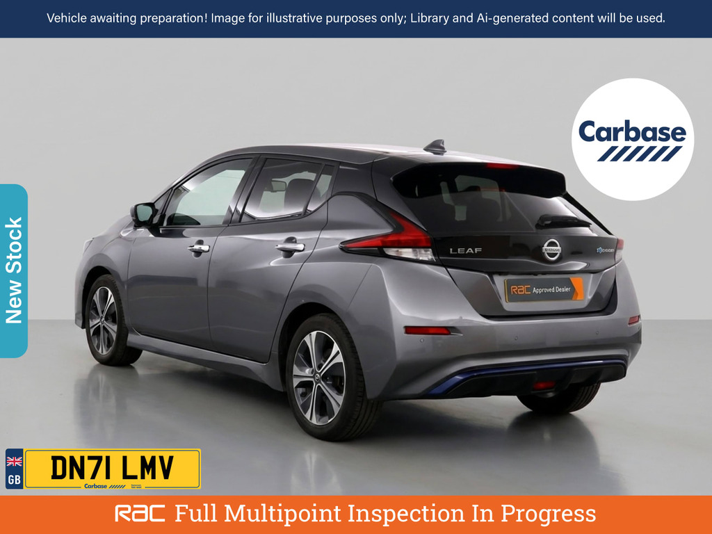 Nissan Leaf 40Kwh Tekna Hatchback 150 Ps Grey