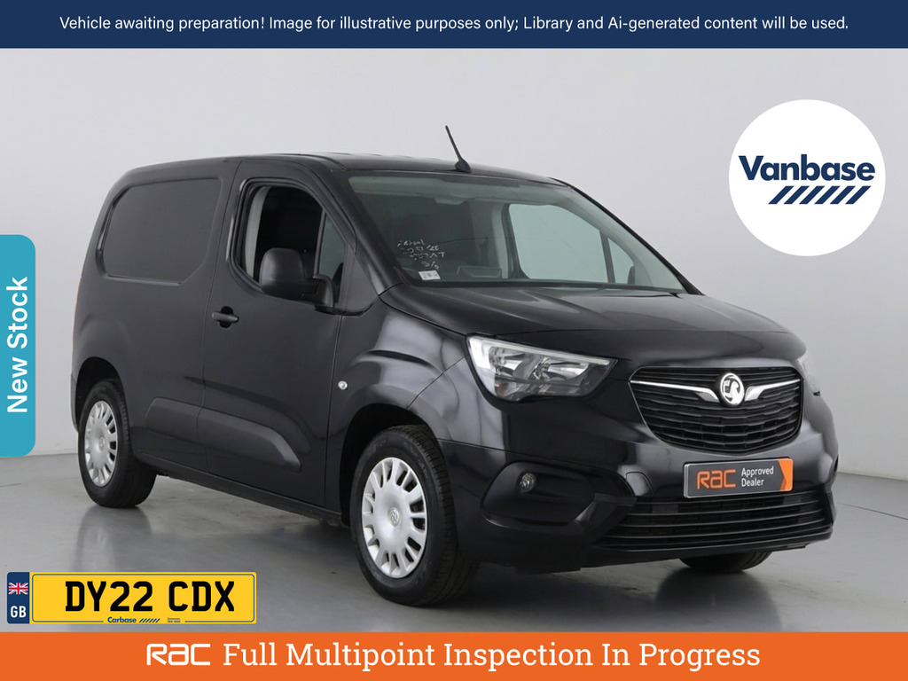 Vauxhall Combo-e Life 2300 50Kwh Sportive Panel Van 6Dr L2 Black