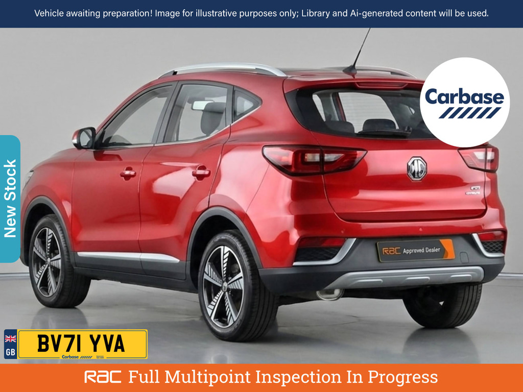 MG ZS 44.5Kwh Exclusive Suv 143 Ps Red