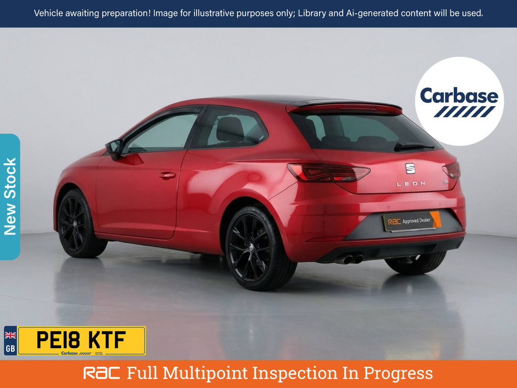 Seat Leon 1.4 Tsi Fr Technology Sport Coupe Manua Red