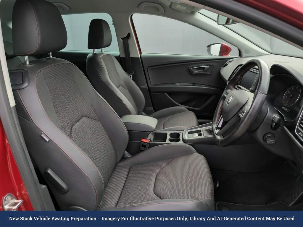 Seat Leon 1.4 Tsi Fr Technology Sport Coupe Manua Red #2
